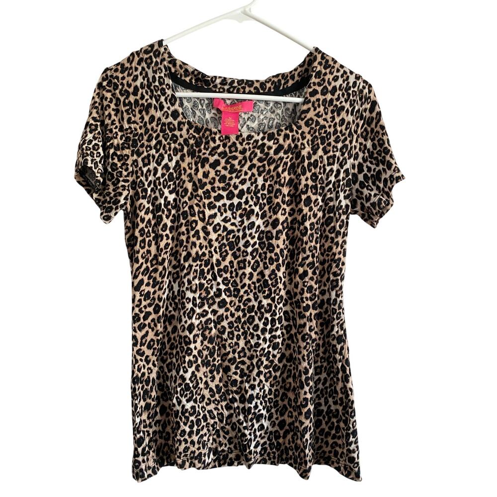 Cheetah Print Tee M